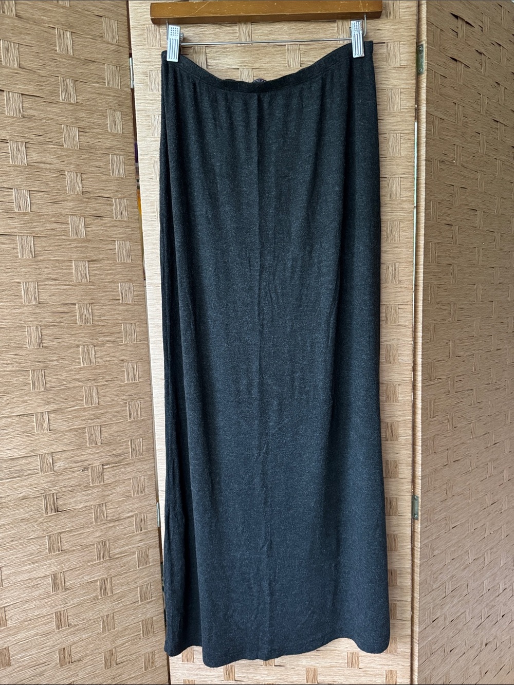 Brandy Melville Charcoal Gray Maxi Skirt